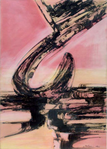 1964_S.T. Tecnica mista su carta cm 49x35